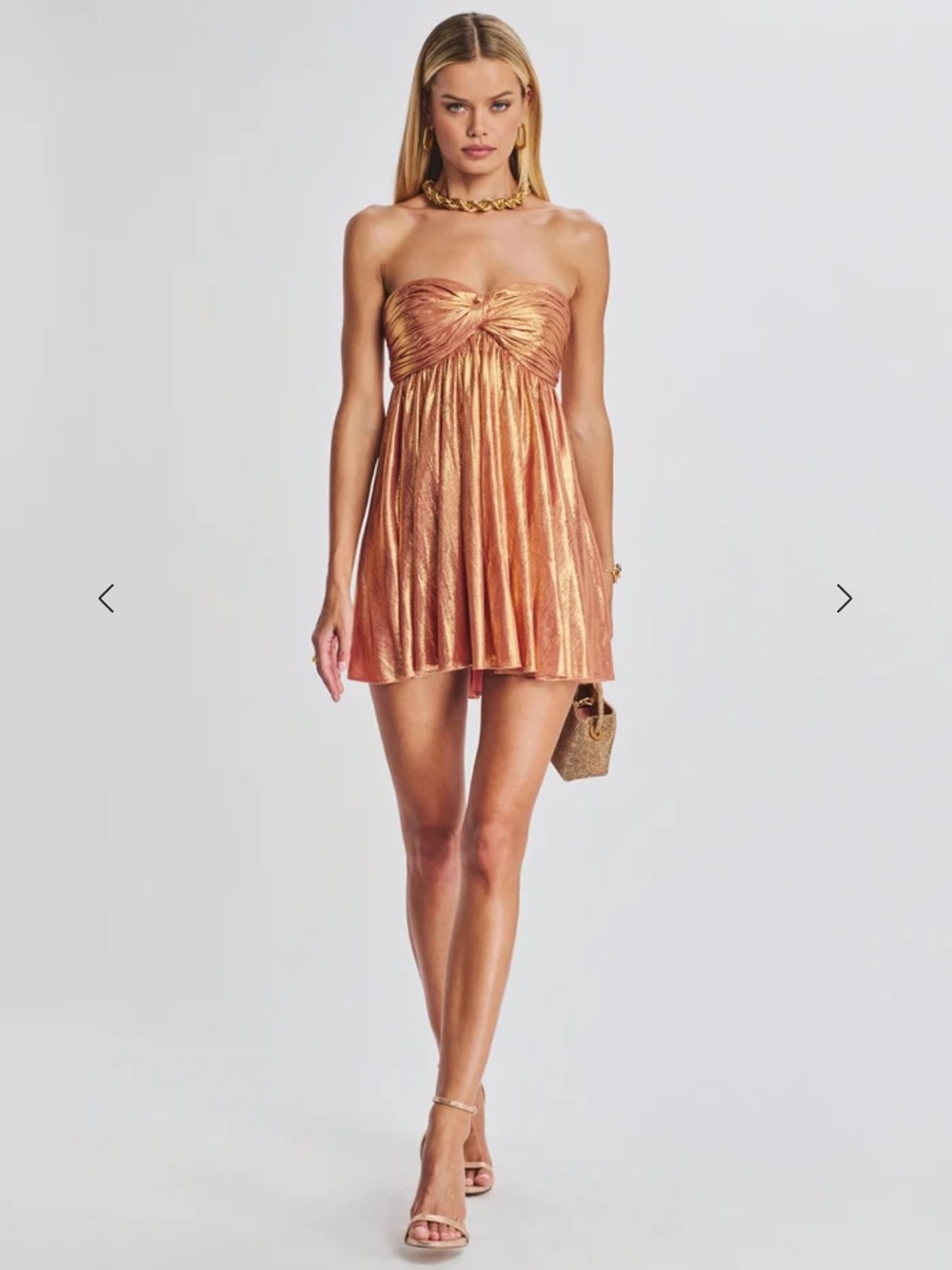 NWT RETROFÊTE KAISER MINI DRESS